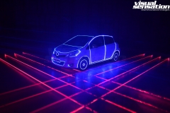 2016 - Linearny mapping laserowy na samochodzie Toyota  Yaris