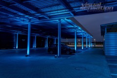 Linearny-mapping-laserowy-laserowy-logotyp-oswietlenie-architektoniczne-Toyota-Lexus-Poznan_11