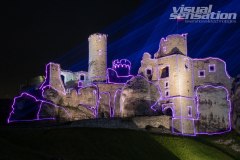 zamek-ogrodzieniec-wiedzmin-lasery-pokaz-laserow-mapping-02