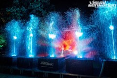 fontanny wodne z ogniem, fontanny wodne, fontanny multimedialne
