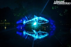 ekrany wodne, ekrany wodne z projekcją, ekrany wodne z projekcją wideo, ekran wodny Posejdon