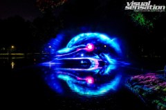 ekrany wodne, ekrany wodne z projekcją, ekrany wodne z projekcją wideo, ekran wodny Posejdon