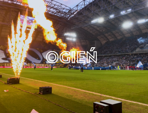 Oprawa meczu Lech Poznań – efekty specjalne i ogień na Enea Stadion Poznań