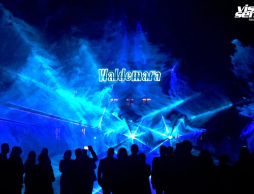 50 urodziny Waldemara – widowisko laserowe z fontannami